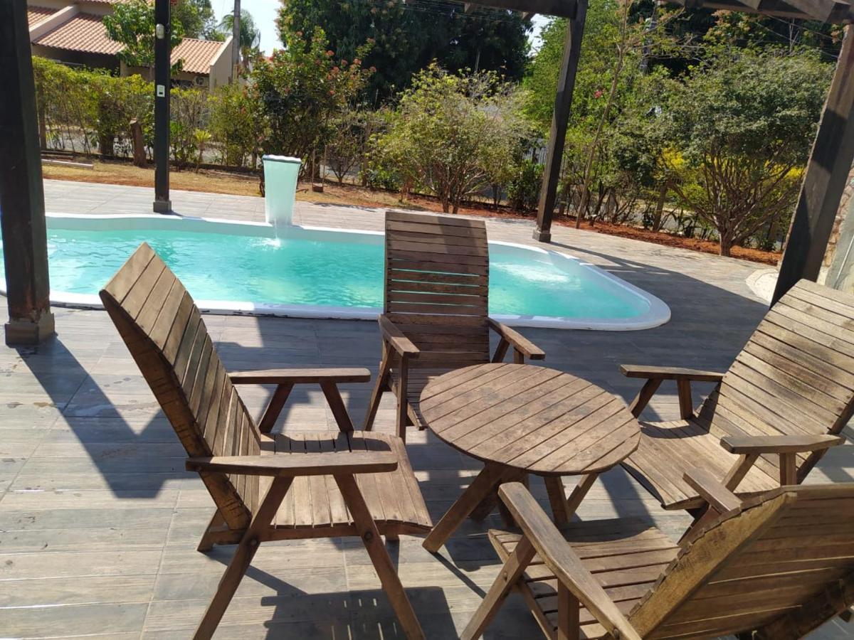 Casa Em Caldas - Piscina Solar E Eletrica 카우다스노바스 외부 사진